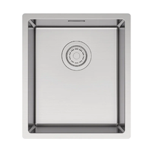 Мойка кухонная Paulmark Lassan LA38-BS, 38 см, нержавеющая сталь, цвет брашированная нержавеющая сталь