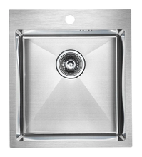 Мойка кухонная Paulmark Favor PM214551-BS, 45 см, брашированная нержавеющая сталь