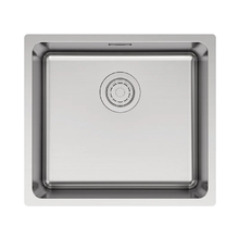 Мойка кухонная Paulmark Yuni YU49-BS, 49 см, нержавеющая сталь, цвет брашированная нержавеющая сталь