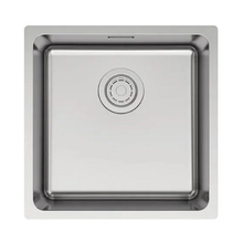 Мойка кухонная Paulmark Yuni YU44-BS, 44 см, нержавеющая сталь, цвет брашированная нержавеющая сталь