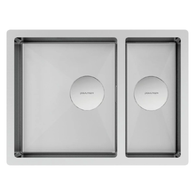 Мойка кухонная Paulmark Next 58/2S UNI PM225844-BS, 78 см, цвет нержавеющая сталь