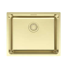 Мойка кухонная Paulmark Yuni YU54-LG, 54 см, нержавеющая сталь, PVD покрытие, цвет золото светлое