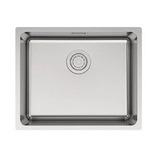 Мойка кухонная Paulmark Yuni YU54-BS, 54 см, нержавеющая сталь, цвет брашированная нержавеющая сталь