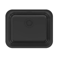 Мойка кухонная Paulmark Vello VE53-MBN, 53 см, нержавеющая сталь, цвет черный матовый