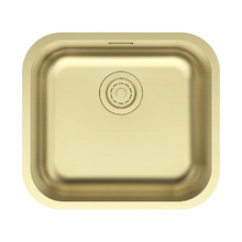 Мойка кухонная Paulmark Vello VE48-LG, 48 см, нержавеющая сталь, цвет золото светлое