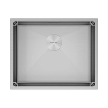 Мойка кухонная Paulmark Next PM215444-MG, 54 см, нержавеющая сталь, PVD серый матовый