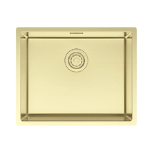 Мойка кухонная Paulmark Lassan LA54-LG, 54 см, нержавеющая сталь, PVD покрытие, цвет золото светлое