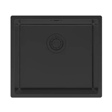 Мойка кухонная Paulmark Lassan LA49-MBN, 49 см, нержавеющая сталь, PVD покрытие, цвет черный матовый