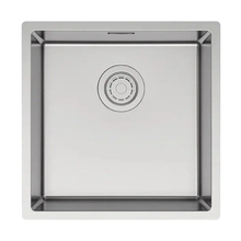 Мойка кухонная Paulmark Lassan LA44-BS, 44 см, нержавеющая сталь, цвет брашированная нержавеющая сталь