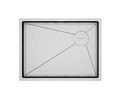 Мойка кухонная Paulmark Next-Skew-580, PM885844-BS, нержавеющая сталь