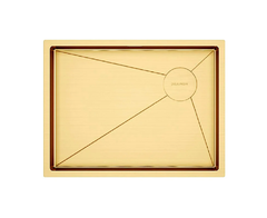 Мойка кухонная Paulmark Next-Skew-580, PM885844-BG, брашированное золото