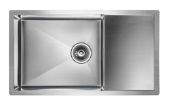 Мойка кухонная Paulmark Wing PM217844-BS, 78 см, брашированная нержавеющая сталь