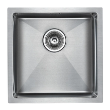 Мойка кухонная Paulmark Aller PM904444-BS, 44 см, брашированная нержавеющая сталь