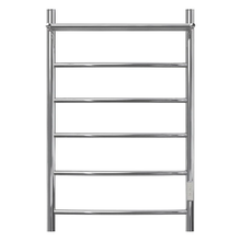 Полотенцесушитель электрический Point Афина с полкой, П5, ширина 50 см, высота 80 см, диммер справа, хром, PN04858P