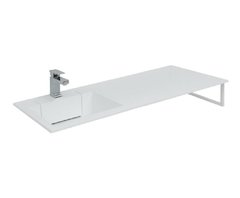 Раковина-столешница Aquanet Фортуна 120, крыло слева/справа (241768/241769)