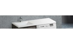Раковина из искусственного мрамора BelBagno BB1200/480-LV-MR-L/R, 120 x 48 x 15,6 см
