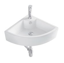 Раковина Aquatek 47 х 47 см, угловая, подвесная, белая, AQ5166B-00