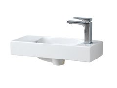 Раковина подвесная ArtCeram Lavamani Brick, LML002, 54 x 20 см, белая