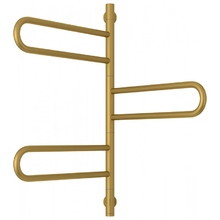 Полотенцесушитель электрический поворотный Сунержа Парео 4.0, высота 80 см, ширина 55 см, цвет матовое золото, 032-0823-0773