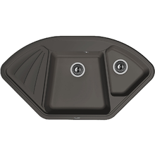 Мойка кухонная Florentina Капри антрацит