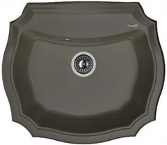 Мойка кухонная Florentina Эмилия-640, цвет антрацит