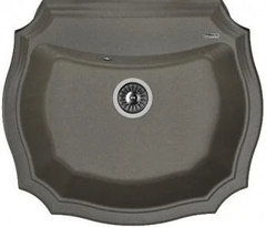 Мойка кухонная Florentina Эмилия-640, цвет чёрный