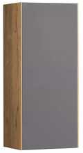 Шкаф Акватон Сохо 35 см подвесной, дуб веллингтон/графит софт, 1A258403AJA00