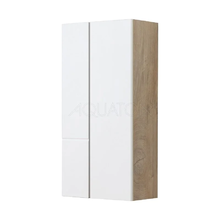 Полупенал Акватон Мишель 43 см, дуб эндгрейн, белый, 1A243903MIX40