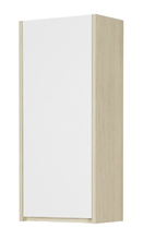 Полуколонна Акватон Сканди 35 см, белый глянцевый, дуб верона, 1A255003SDB20