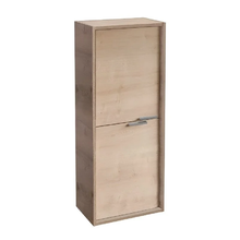 Шкаф-пенал Jacob Delafon Vivienne EB1665-E75-E75, 40 см, подвесной, ручки хром, корпус дуб давос натуральный, фасад дуб давос натуральный