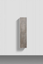 Шкаф-пенал подвесной BelBagno Pietra PIETRA-1500-2A-SC-PT, 35 см, цвет серый камень (stone)