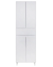 Пенал Azario Lotos CS00083928, 60 см, напольный, белый