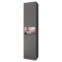 Шкаф-пенал Keuco Stageline 32831290102, подвесной 40 см, с подсветкой, инокс матовый