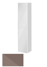 Шкаф-пенал Keuco Royal Reflex 34031 140002 подвесной 35 см, с корзиной, трюфель, петли справа