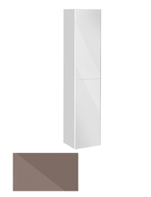 Шкаф-пенал Keuco Royal Reflex 34031 140001 подвесной 35 см, с корзиной, трюфель, петли слева