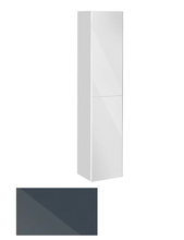 Шкаф-пенал Keuco Royal Reflex 34031 110001 подвесной 35 см, с корзиной, антрацит, петли слева