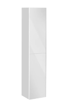 Шкаф-пенал Keuco Royal Reflex 34031 210001 подвесной 35 см, с корзиной, белый глянцевый, петли слева