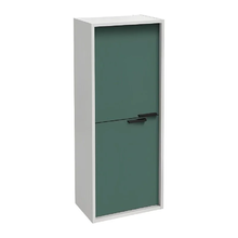 Шкаф-пенал Jacob Delafon Vivienne 40 х 100 см, корпус белый глянцевый, фасад эвкалипт глянцевый, EB1587-N18-G1O