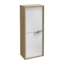 Шкаф-пенал Jacob Delafon Vivienne 40 х 100 см, корпус арлингтонский дуб, фасад белый глянцевый, EB1587-E70-N18