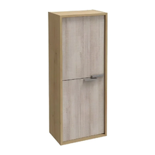 Шкаф-пенал Jacob Delafon Vivienne EB1510-E70-E71, 40 х 100 см, ручки хром, корпус арлингтонский дуб, фасад серый дуб