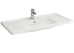 Раковина Bocchi Taormina Pro 1118-001-0126, 102 см, фарфор, белая