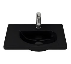 Раковина Bocchi Taormina Arch 1015-005-0126, 45 см, фарфор, черная