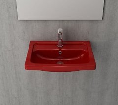 Раковина Bocchi Taormina Pro 1004-019-0126, 57 см, фарфор, красная