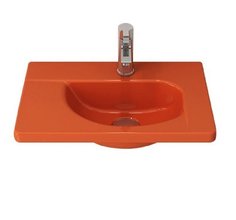 Раковина Bocchi Taormina Arch 1015-012-0126, 45 см, фарфор, оранжевая