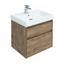 Тумба под раковину Aquanet Nova Lite 60 см, дуб рустикальный, 00249512