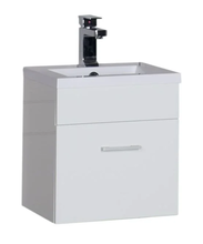 Тумба под раковину Aquanet Нота 40 00159137, цвет белый