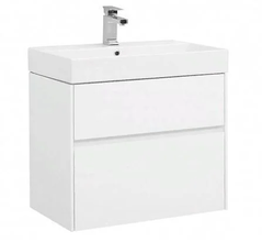 Тумба под раковину Aquanet Бруклин 70, подвесная, белая, 00203959