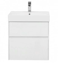 Тумба под раковину Aquanet Бруклин 60, подвесная, белая, 00203958