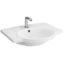 Раковина Bocchi Verona Lavabo 1043-001-0126, 65 см, фарфор, белая