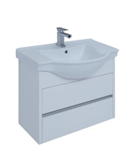 Тумба под раковину Aquanet Сидней 60 243667, цвет - белый глянцевый